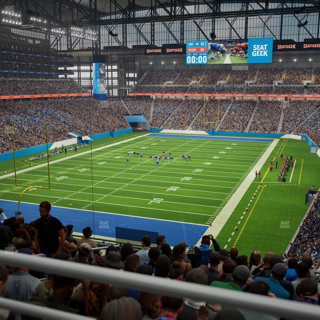 Ford Field - Section 221 Seat View