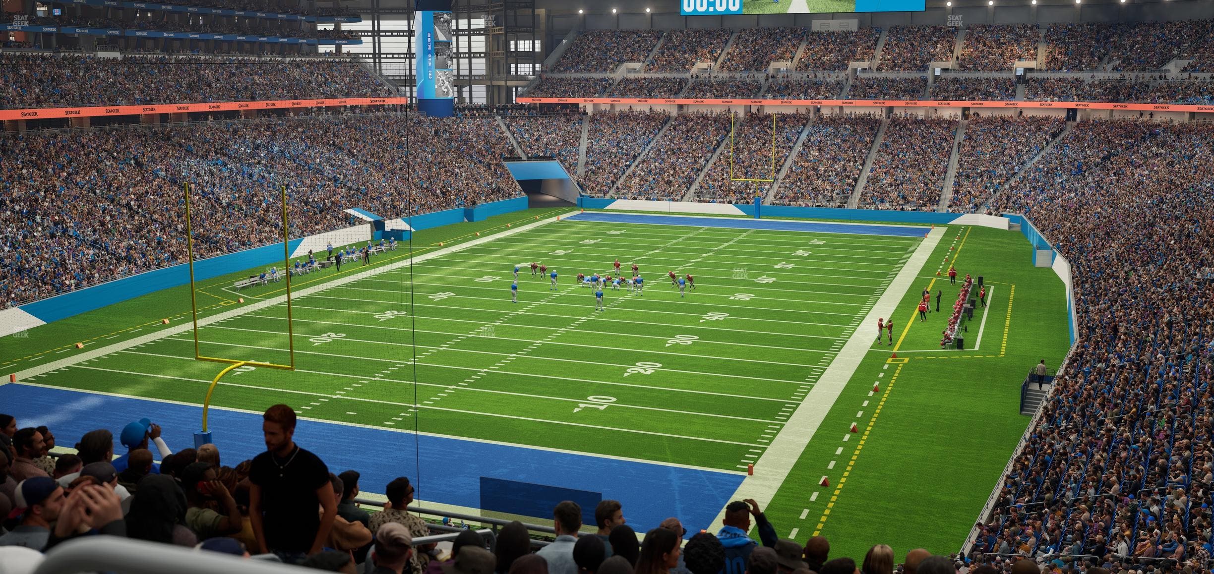 Ford Field - Section 221 Seat View
