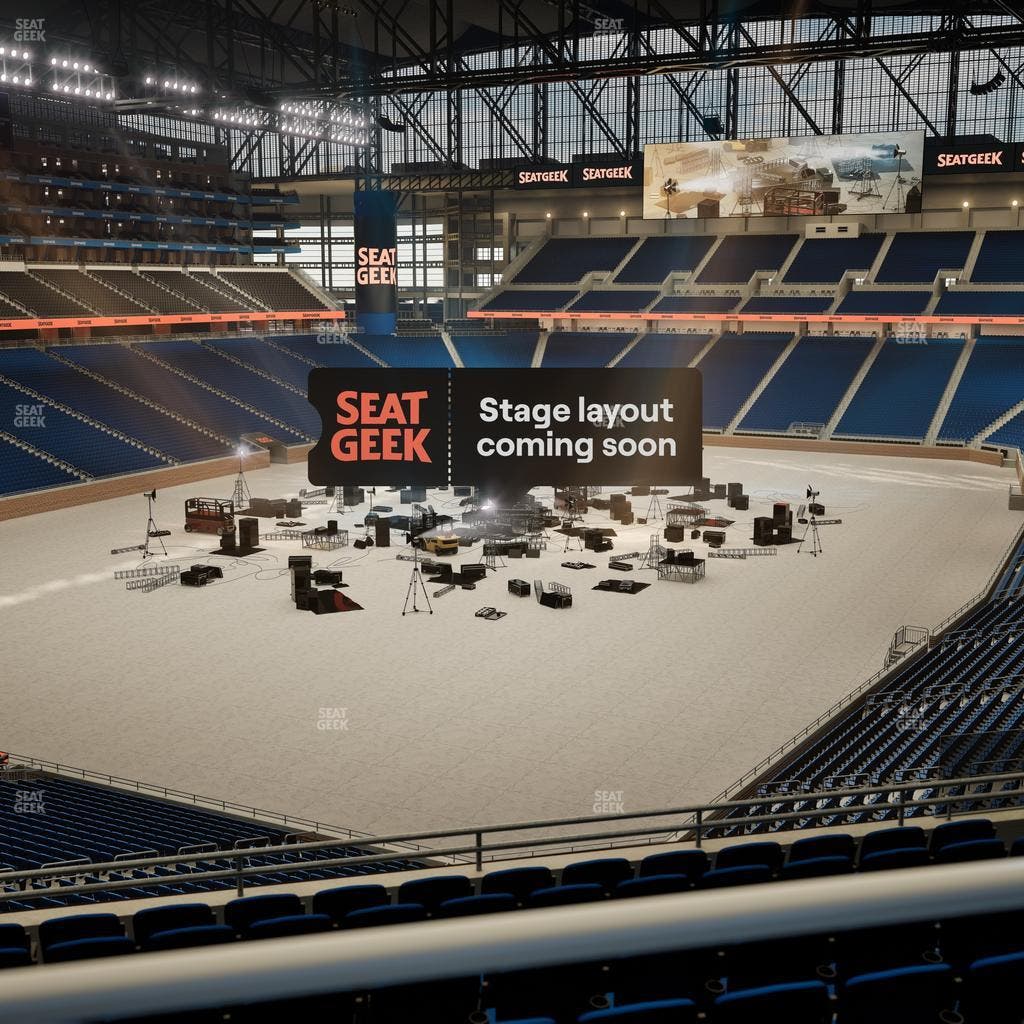 Ford Field - Section 222 Seat View