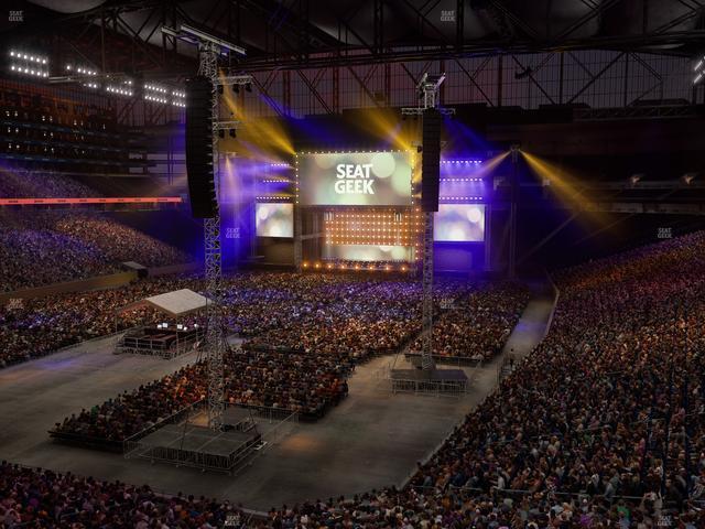 Ford Field - Section 222 Seat View