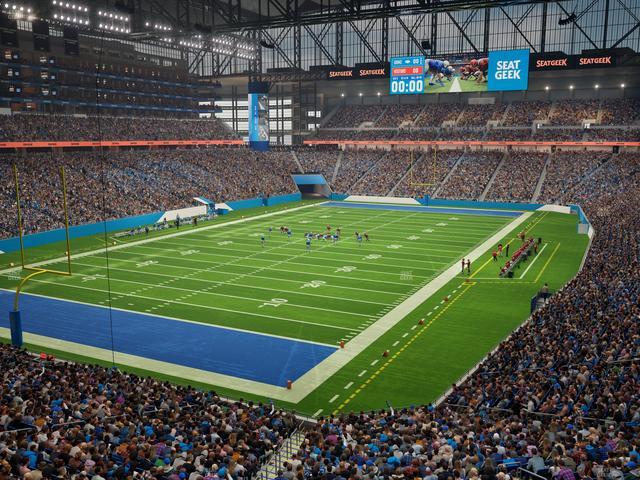Ford Field - Section 222 Seat View