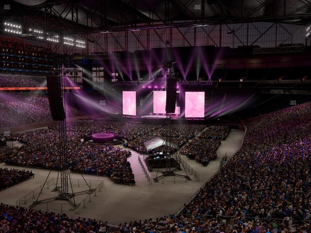 Ford Field - Section 222 Seat View