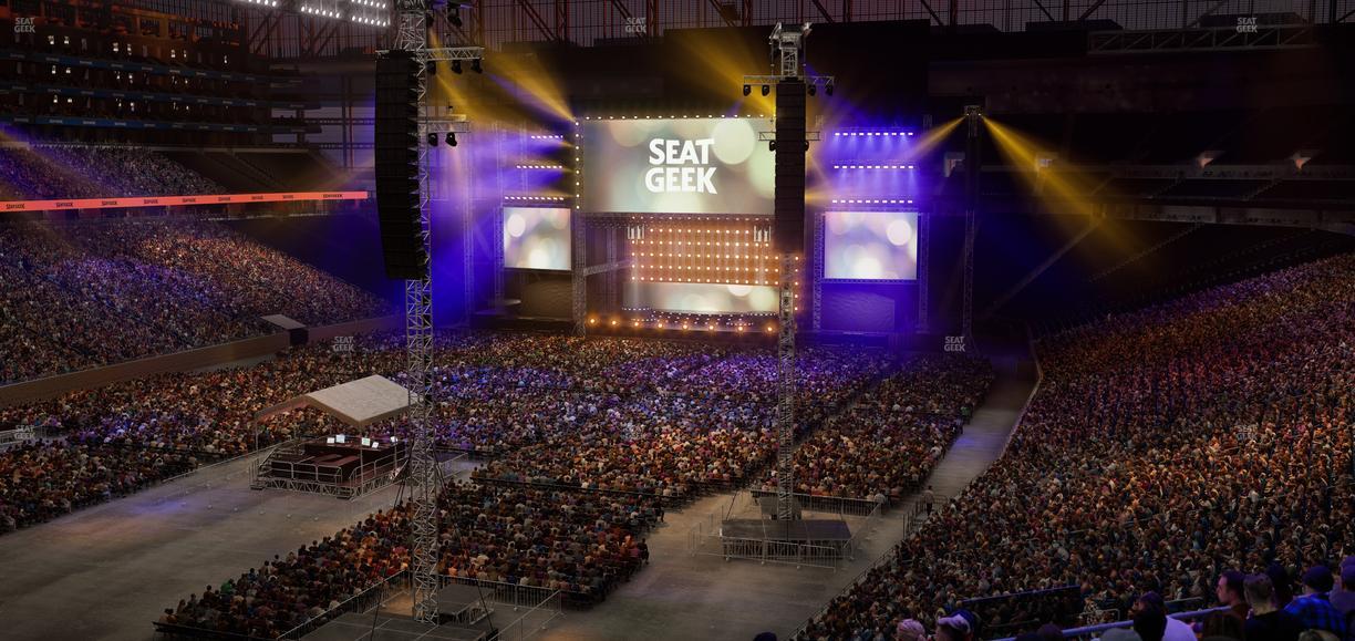 Ford Field - Section 222 Seat View