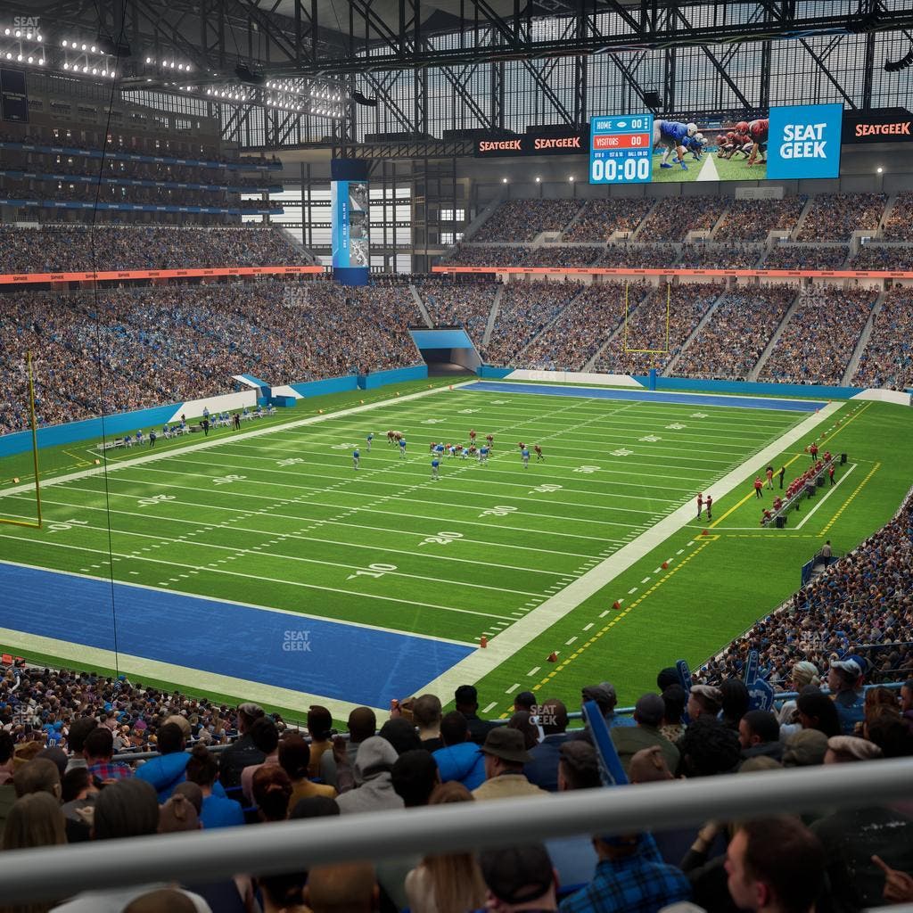 Ford Field - Section 222 Seat View