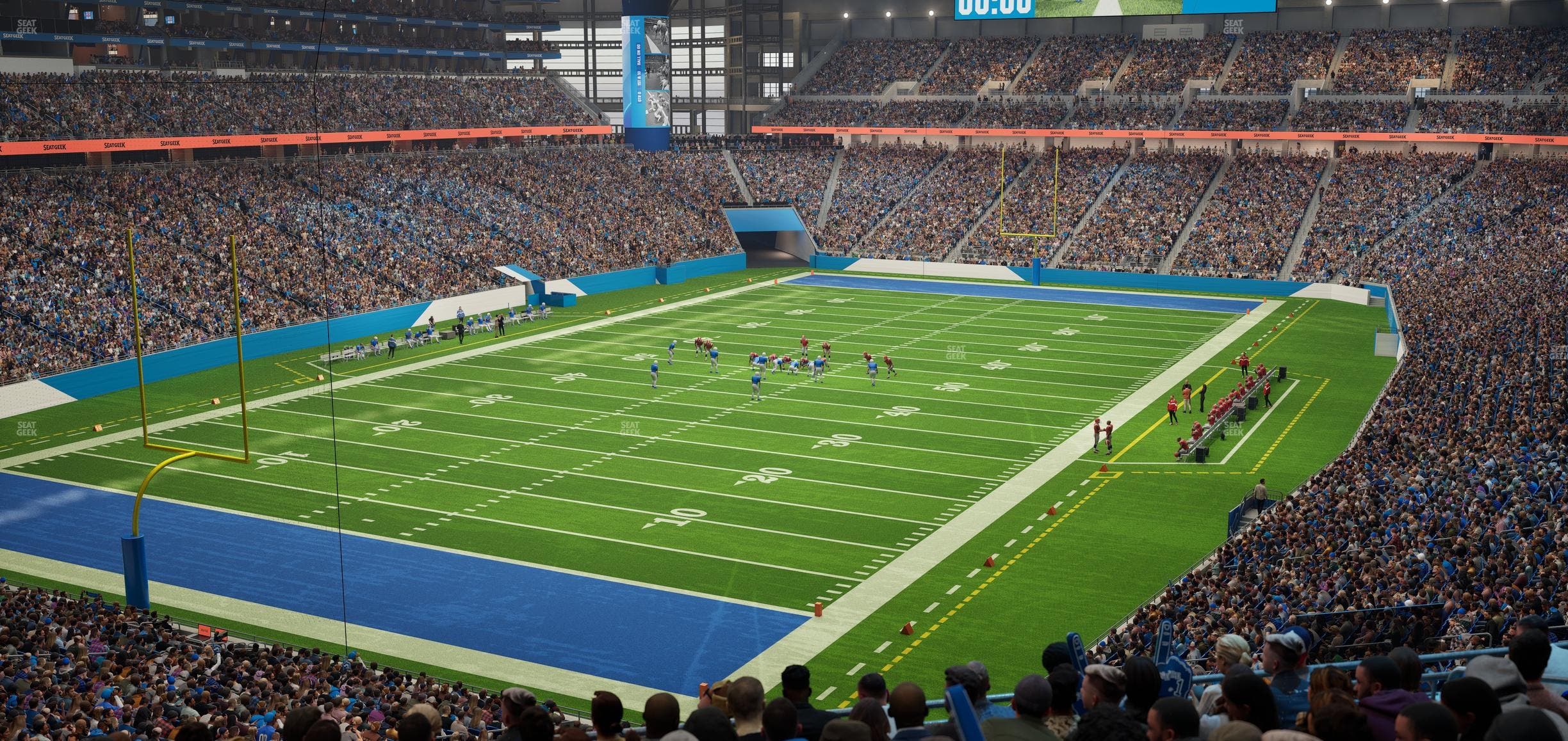 Ford Field - Section 222 Seat View