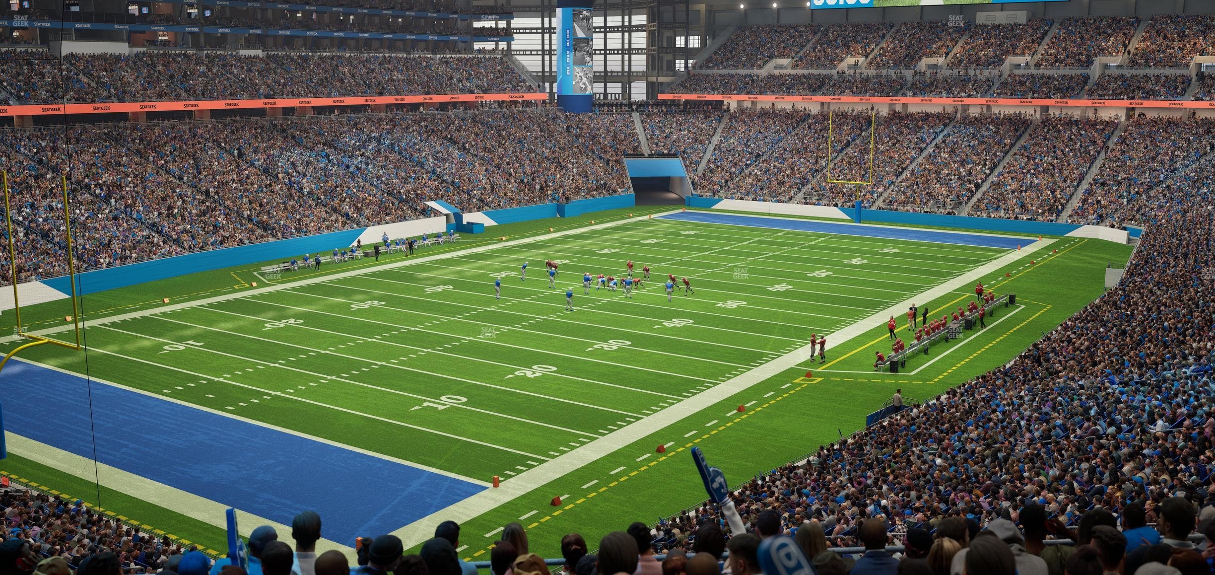 Ford Field - Section 223 Seat View