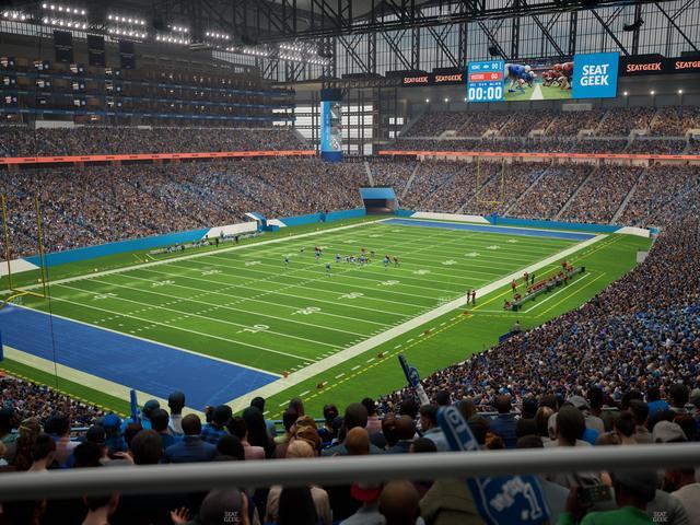 Ford Field - Section 223 Seat View