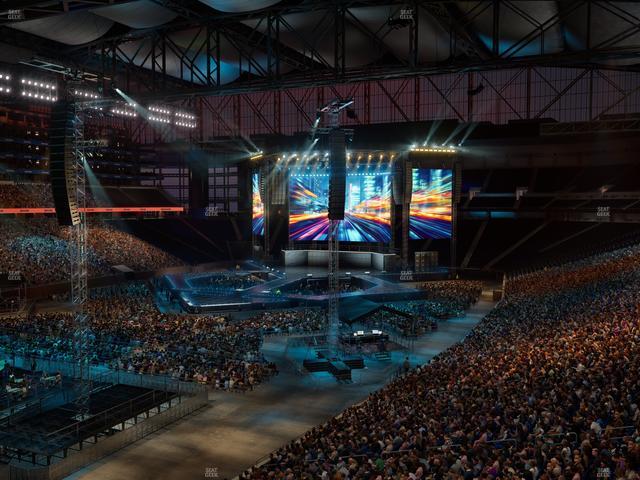 Ford Field - Section 223 Seat View