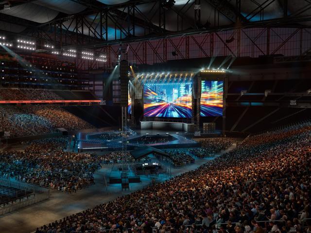 Ford Field - Section 224 Seat View