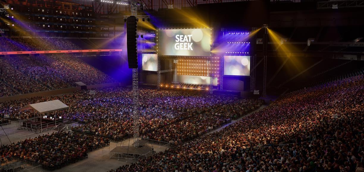 Ford Field - Section 224 Seat View