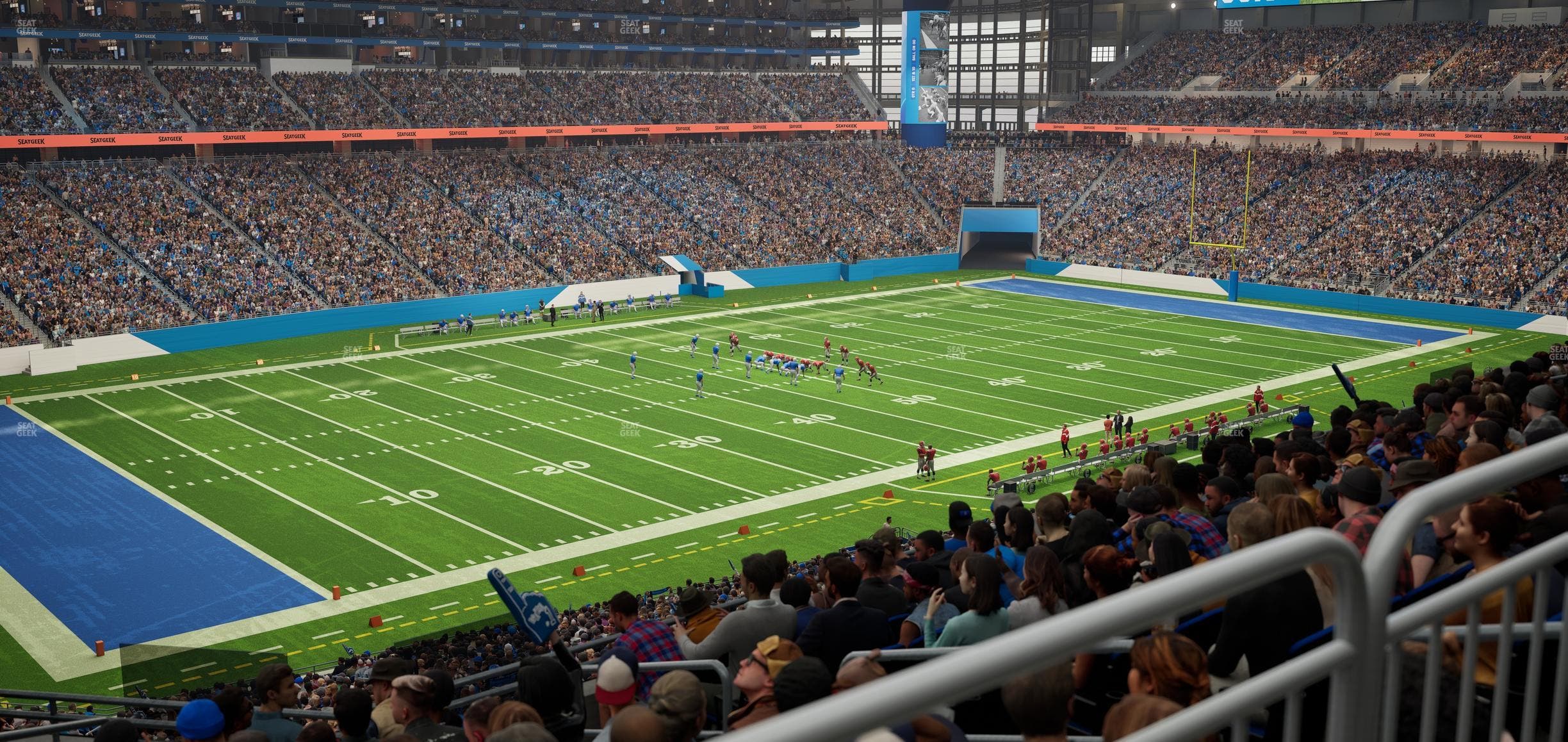 Ford Field - Section 225 Seat View