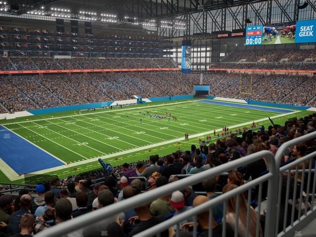 Ford Field - Section 225 Seat View