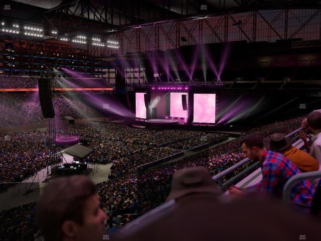 Ford Field - Section 225 Seat View