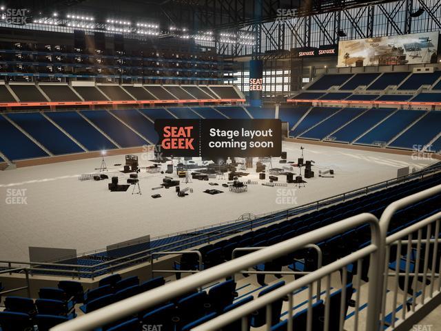 Ford Field - Section 225 Seat View