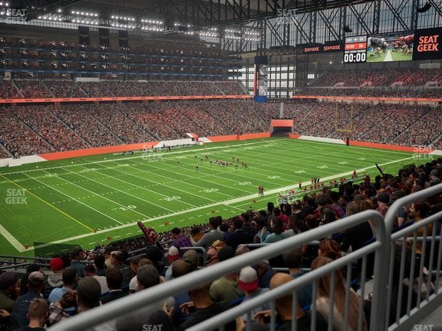 Ford Field - Section 225 Seat View