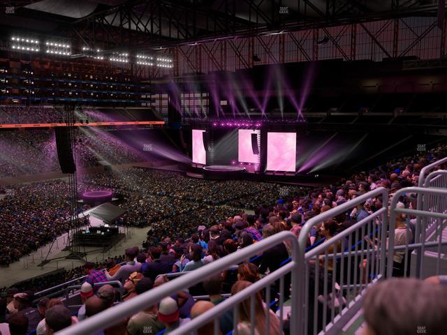 Ford Field - Section 225 Seat View