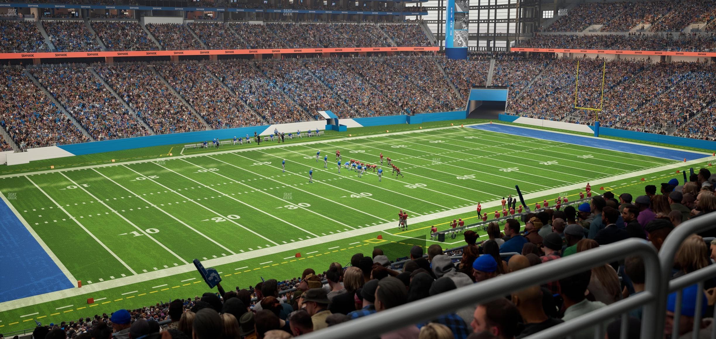 Ford Field - Section 226 Seat View