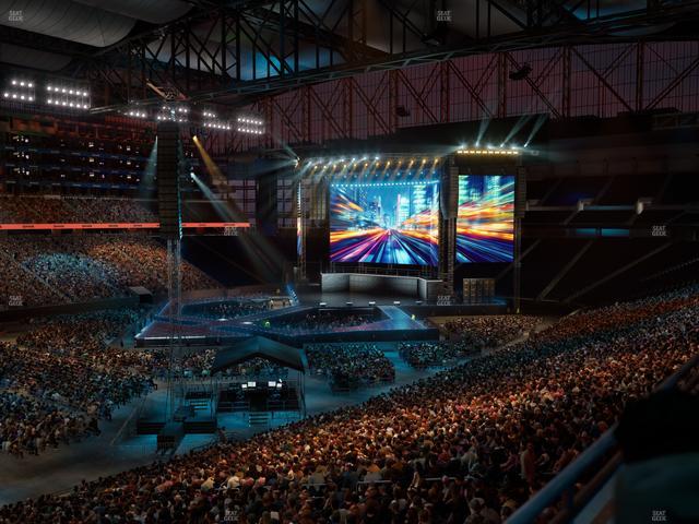 Ford Field - Section 226 Seat View