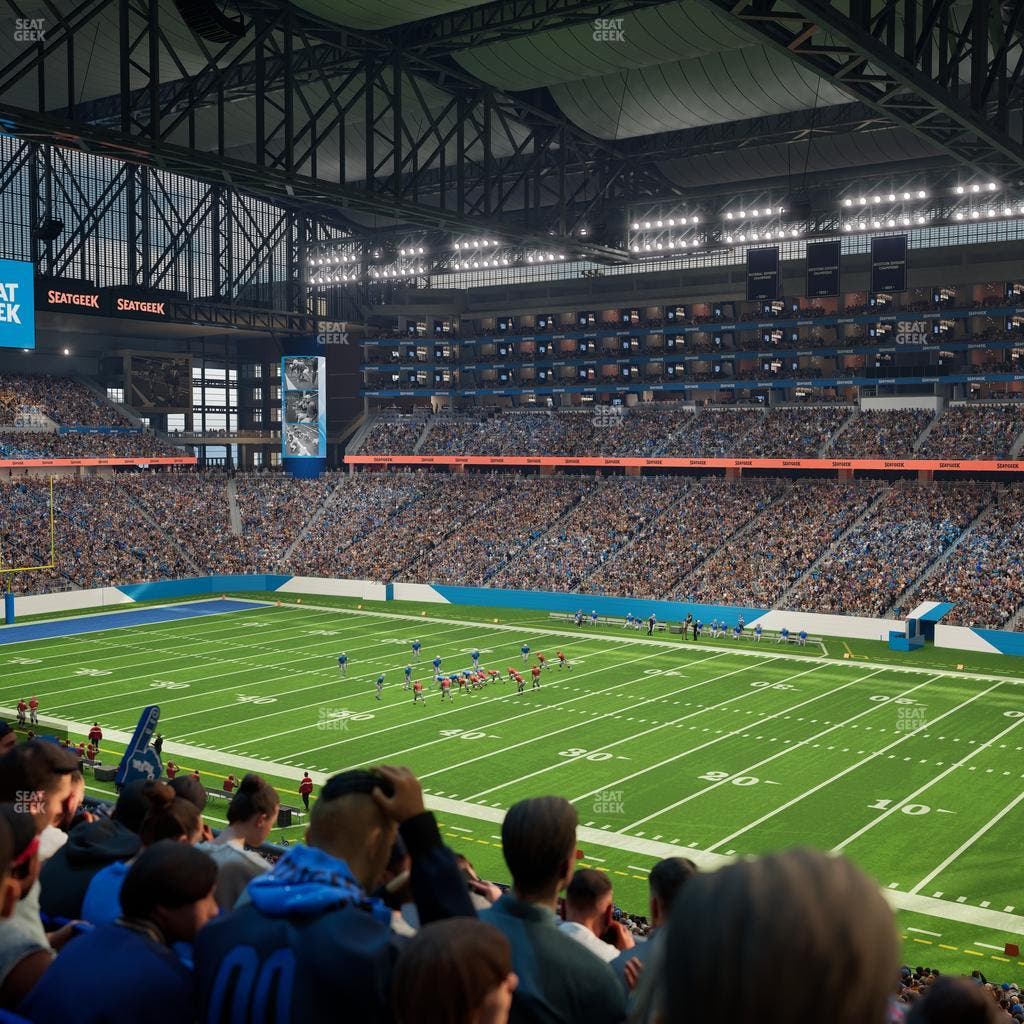Ford Field - Section 235 Seat View