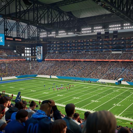 Ford Field - Section 235 Seat View