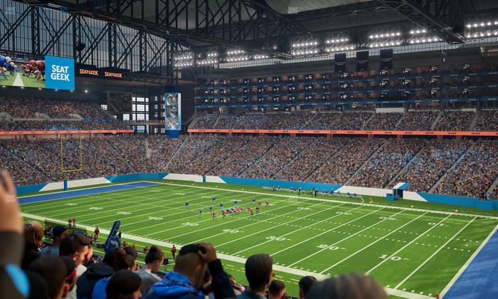 Ford Field - Section 235 Seat View