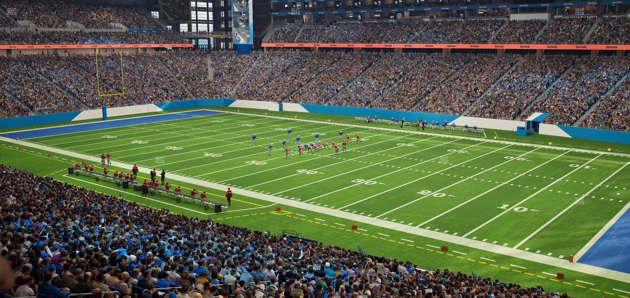 Ford Field - Section 235 Seat View