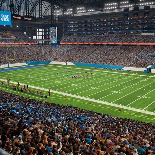 Ford Field - Section 235 Seat View