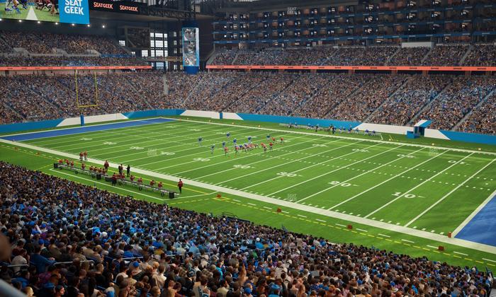 Ford Field - Section 235 Seat View
