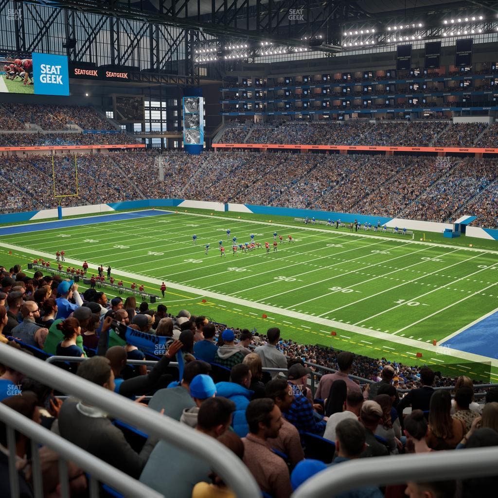 Ford Field - Section 236 Seat View