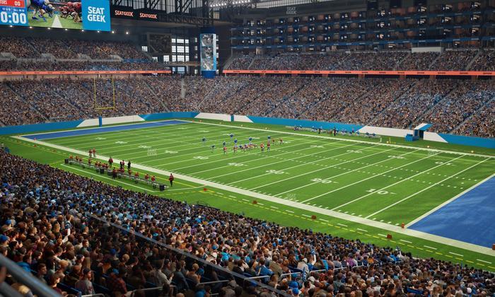 Ford Field - Section 236 Seat View