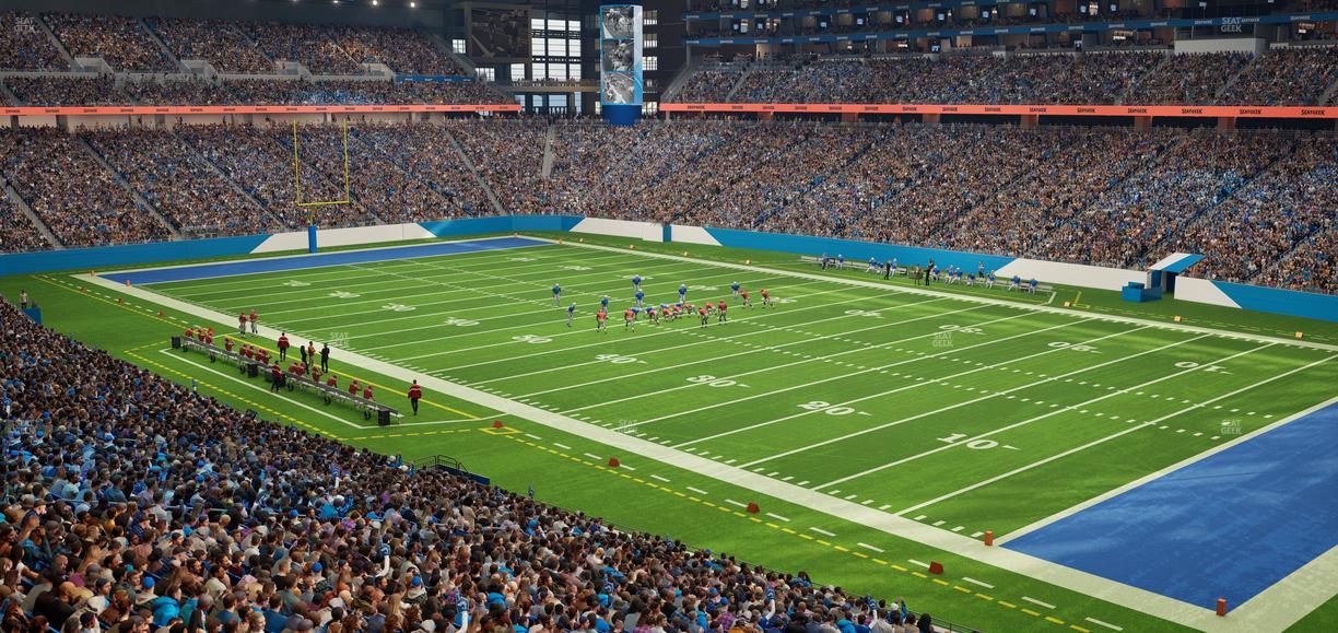 Ford Field - Section 237 Seat View