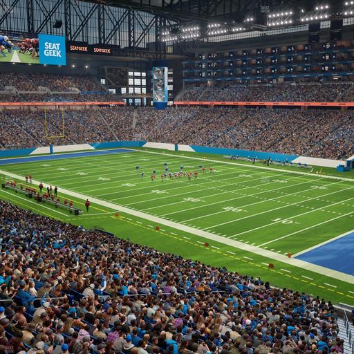 Ford Field - Section 237 Seat View