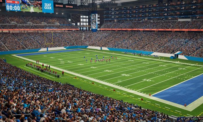 Ford Field - Section 237 Seat View