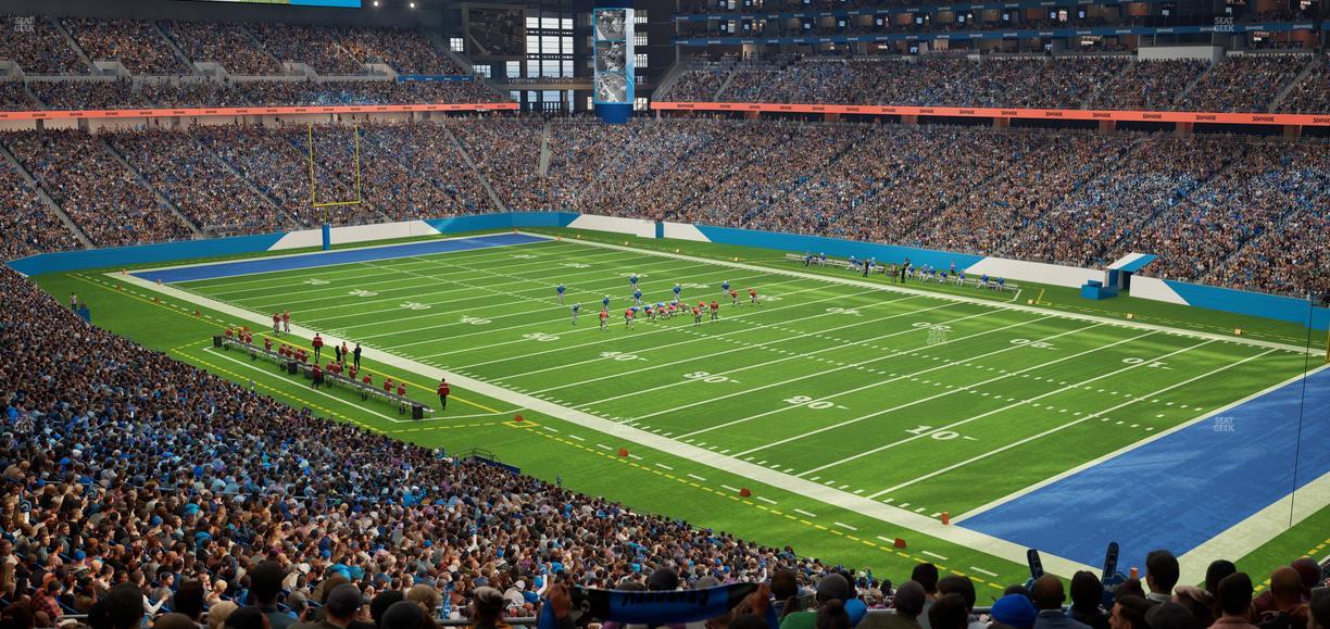 Ford Field - Section 237 Seat View