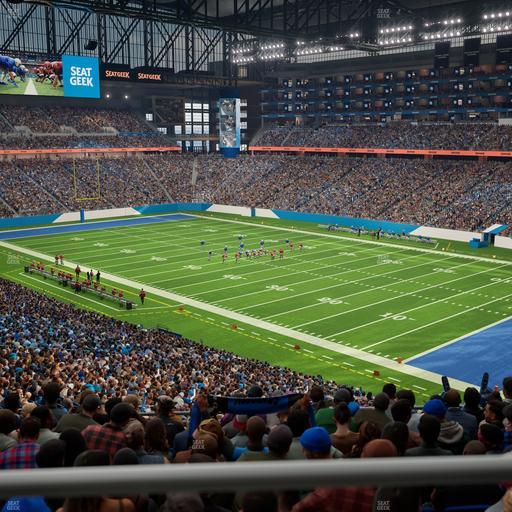 Ford Field - Section 237 Seat View