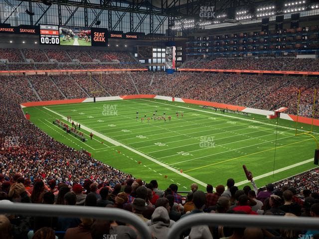 Ford Field - Section 238 Seat View