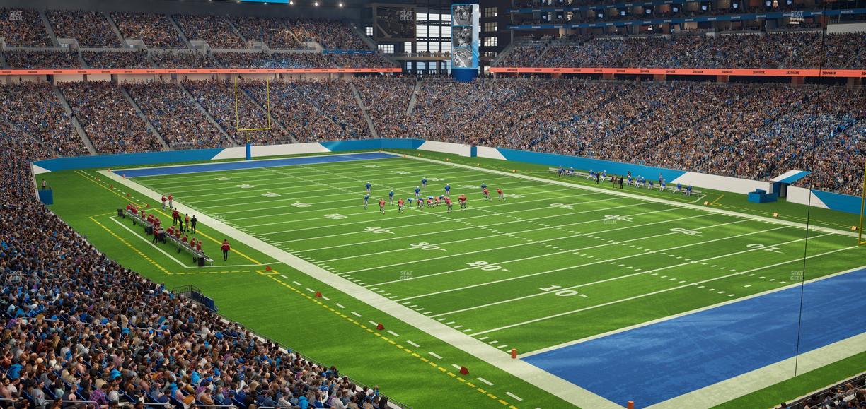 Ford Field - Section 238 Seat View