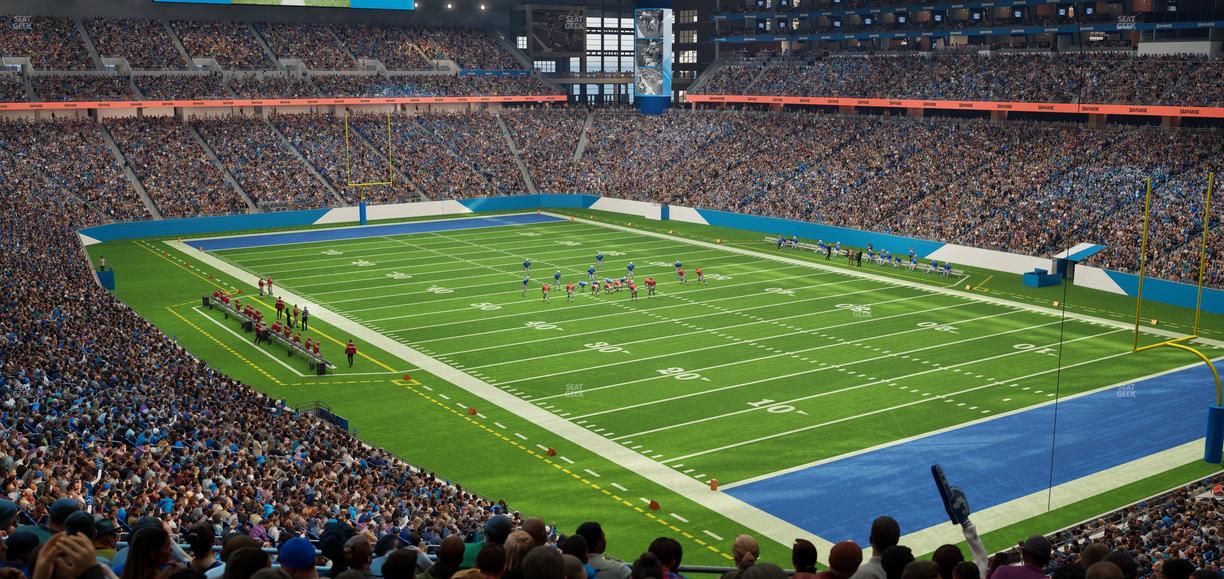 Ford Field - Section 238 Seat View