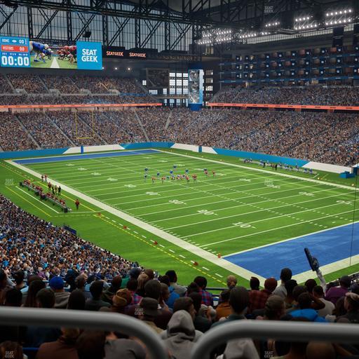 Ford Field - Section 238 Seat View