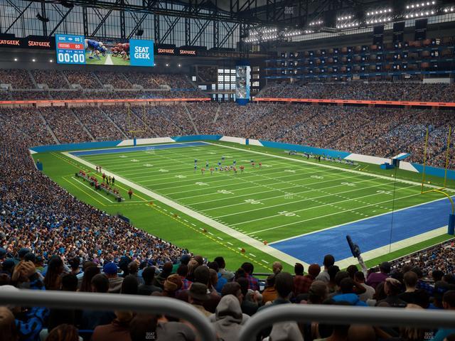 Ford Field - Section 238 Seat View