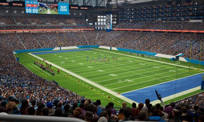 Ford Field - Section 238 Seat View