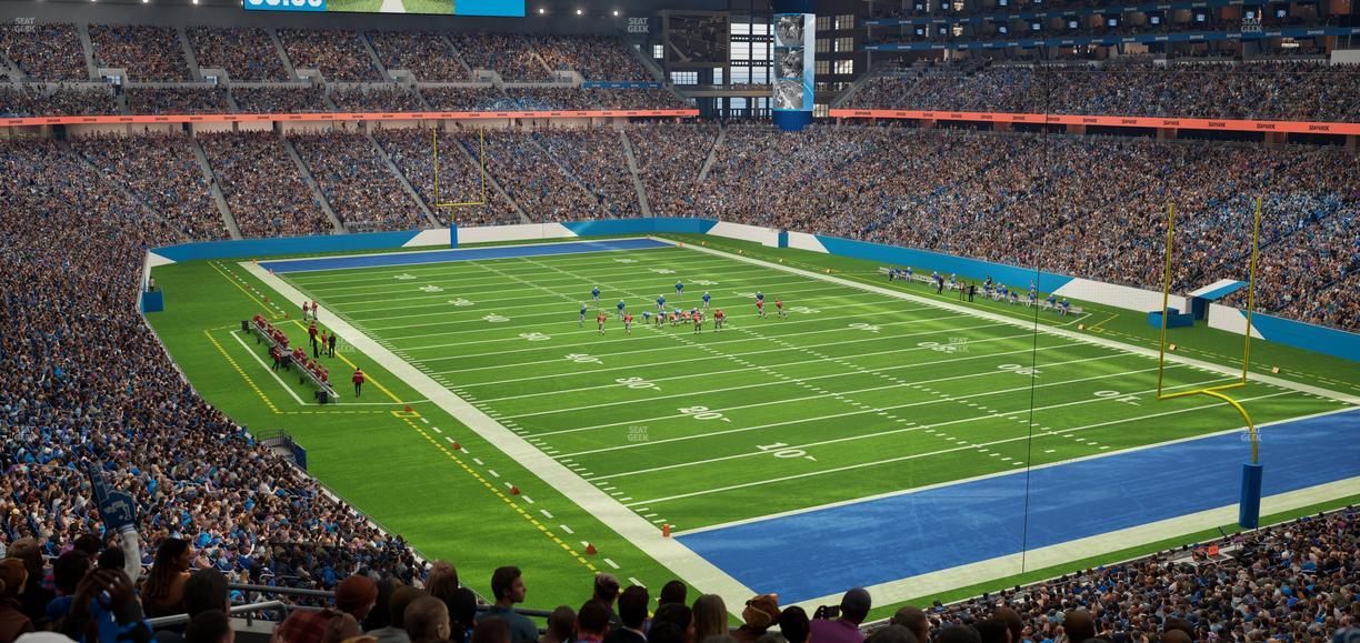 Ford Field - Section 239 Seat View