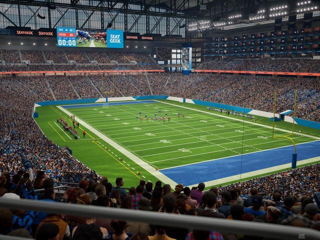 Ford Field - Section 239 Seat View