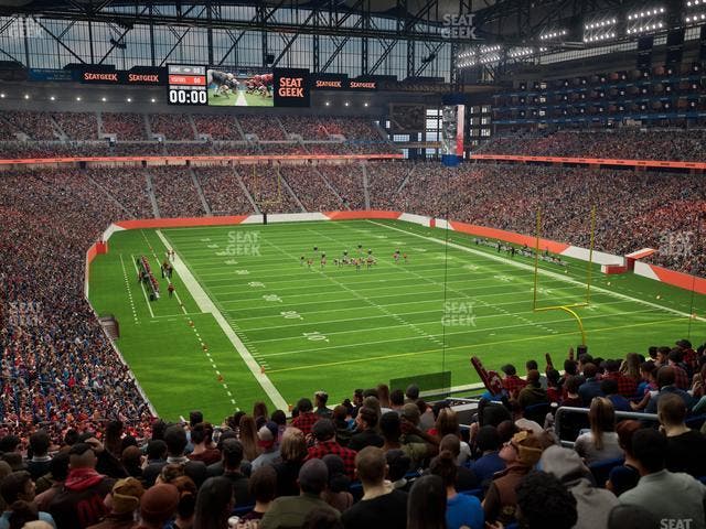 Ford Field - Section 240 Seat View Ford Field - Section 240 Seat View