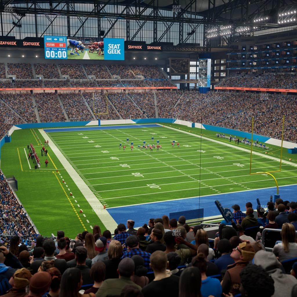 Ford Field - Section 240 Seat View