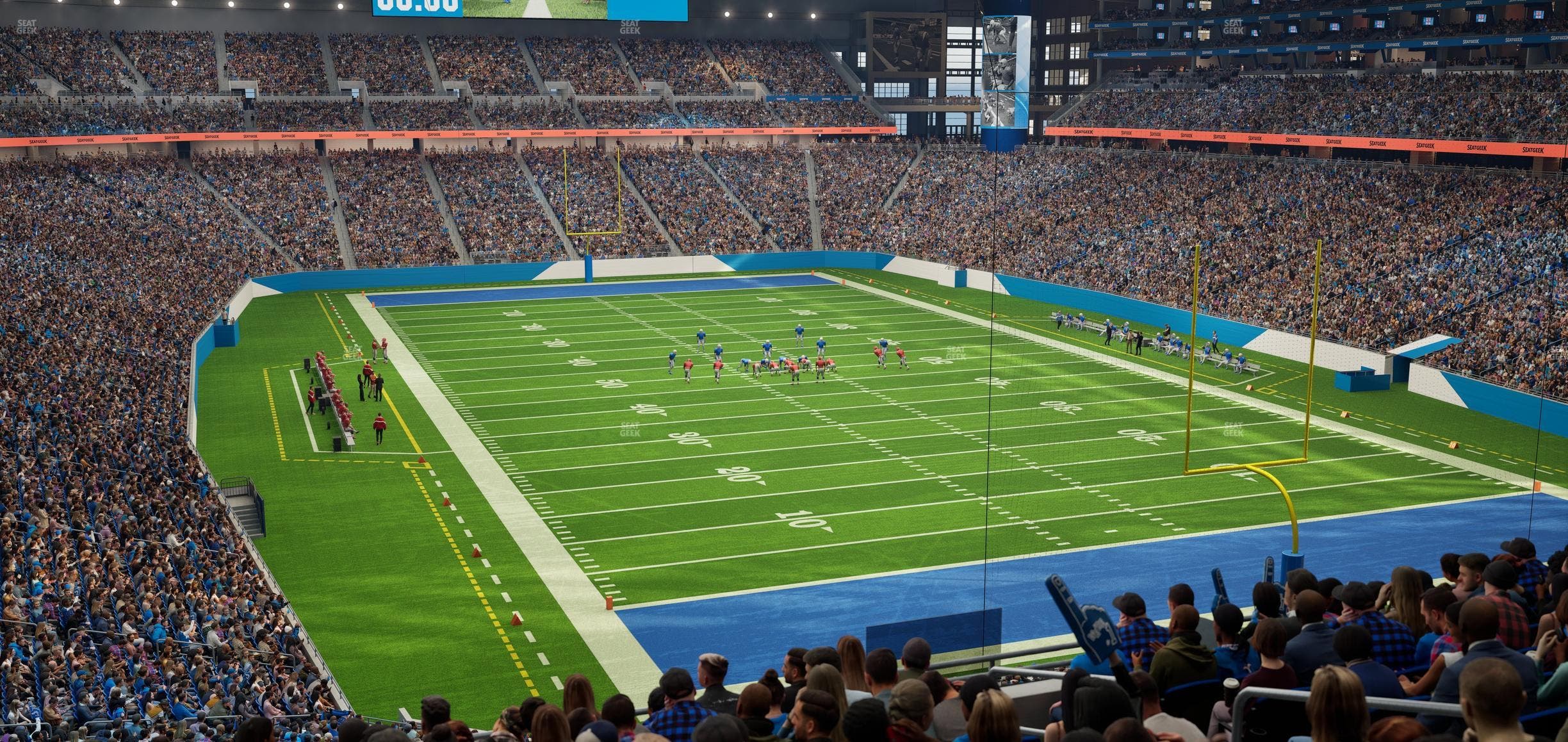 Ford Field - Section 240 Seat View