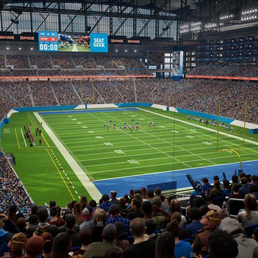 Ford Field - Section 240 Seat View