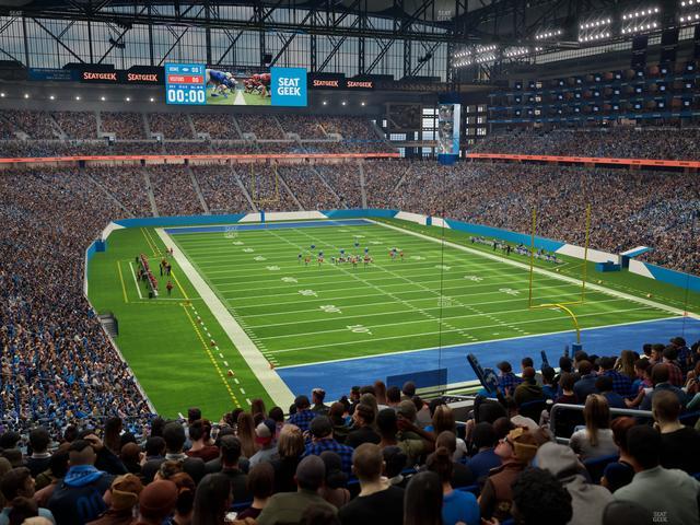 Ford Field - Section 240 Seat View
