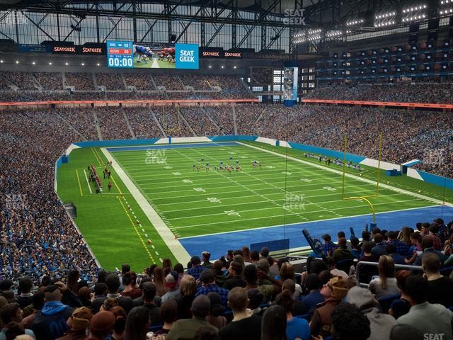 Ford Field - Section 240 Seat View