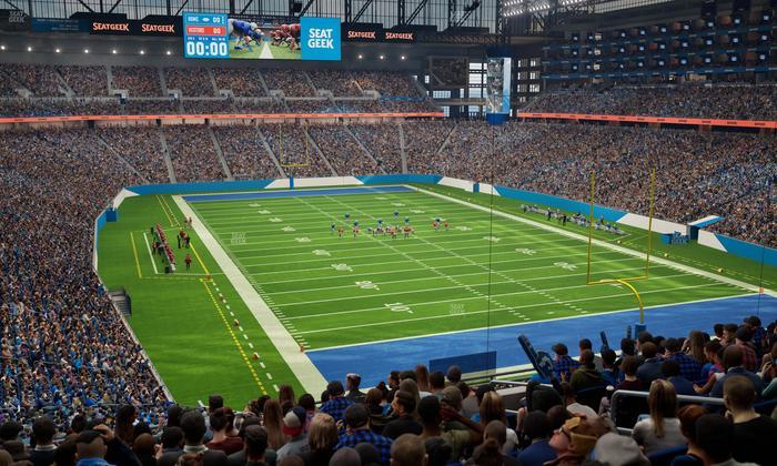 Ford Field - Section 240 Seat View